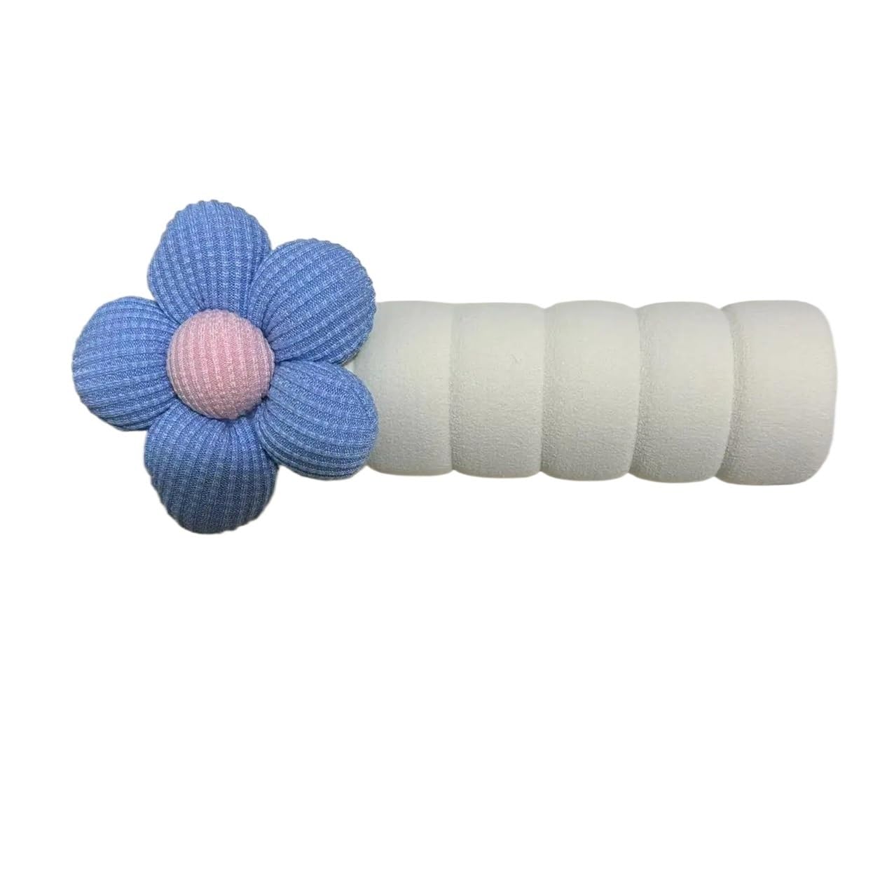 Tianshengqi 1Pc-Blue 1Pc Anti-Static Floral Door Handle Cover Beige Silent Anti-Collision Protector,Anti-Collision Decorative(1Pc-Blue)