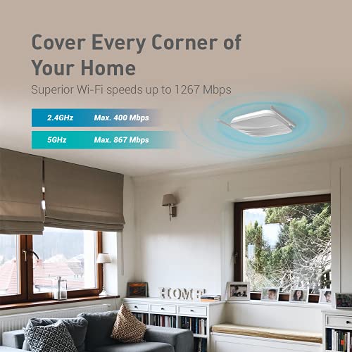 Gl-Ap1300-Lte(Cirrus) Gigabit Ceiling Wireless Access Point Dual Band Ac1300 | 4G Lte Modem | Mu-Mimo | Cloud Remote | Openwrt(15.05.1)/Lede | Poe | T-Mobile Only (Ep06A, For North America Only) #TOP5