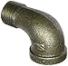 LDR 310 SE90-12 90 Degree Street Elbow, Black, 1/2-Inch
