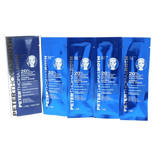 Peter Thomas Roth Peter Thomas Roth 20% Glycolic Solutions Jumbo Peel Cotton Swab 8count, 1.7 Oz