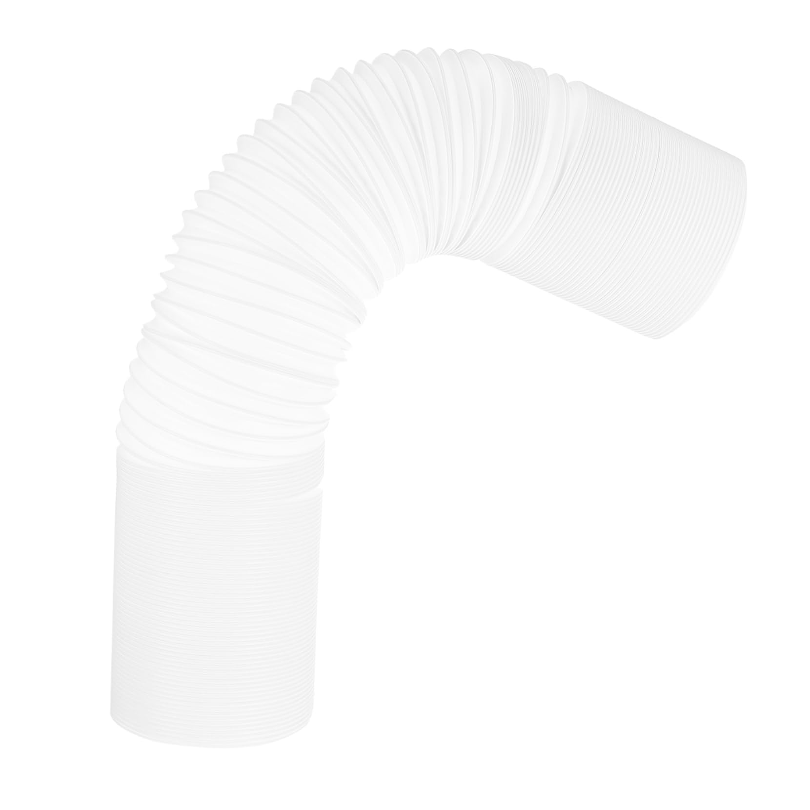 Alipis Tubo Flessibile Ppr per Condizionatore Portatile Bianco, 2 Metri, Facile da Installare da Conservare, Estremità Connettibili per Ventilazione Efficiente