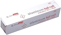Vista 2 de Daxwell Rollo de papel de aluminio, estándar, 18 "x 1000 pies, J10003335, plateado
