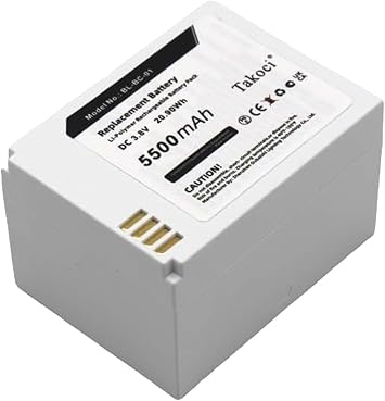 5500mAh/3.8V BL-BC-01 Replacement Battery Compatible with C3A Home Security Camera Battery