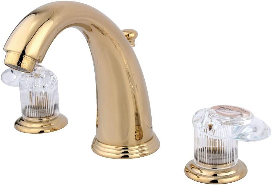 Kingston Brass GKB985ALL Victorian 8-Inch Widespread Lavatory Faucet with Retail Pop-Up, 5-1/4", Oil Rubbed Bronze