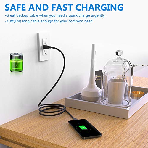 Itd Itanda Usb 3.0 Micro Cable, 3.3Ft Usb 3.0 A To Micro B Cable Charger Compatible With Samsung Galaxy S5, Note 3, Note Pro 12.2, Wd Western Digital My Passport And Elements Hard Drives #TOP4