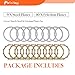 Twin Cam Extra Clutch Friction Steel Plates 19pcs Clutch Kit Compatible with Harley 1999-2017 Softail Dyna Touring Trike Models,1998-1999 Evolution 1340