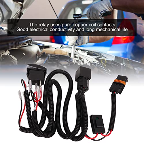 Arnês de Chifre de Caracol Aramox Gm 12V/24V Chifre de relé de Chifre Com Terminal de Botão de Buzin