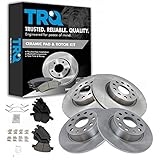 Front & Rear Ceramic Brake Pad & Rotor Kit for 11-14 Volkswagen Jetta GTI