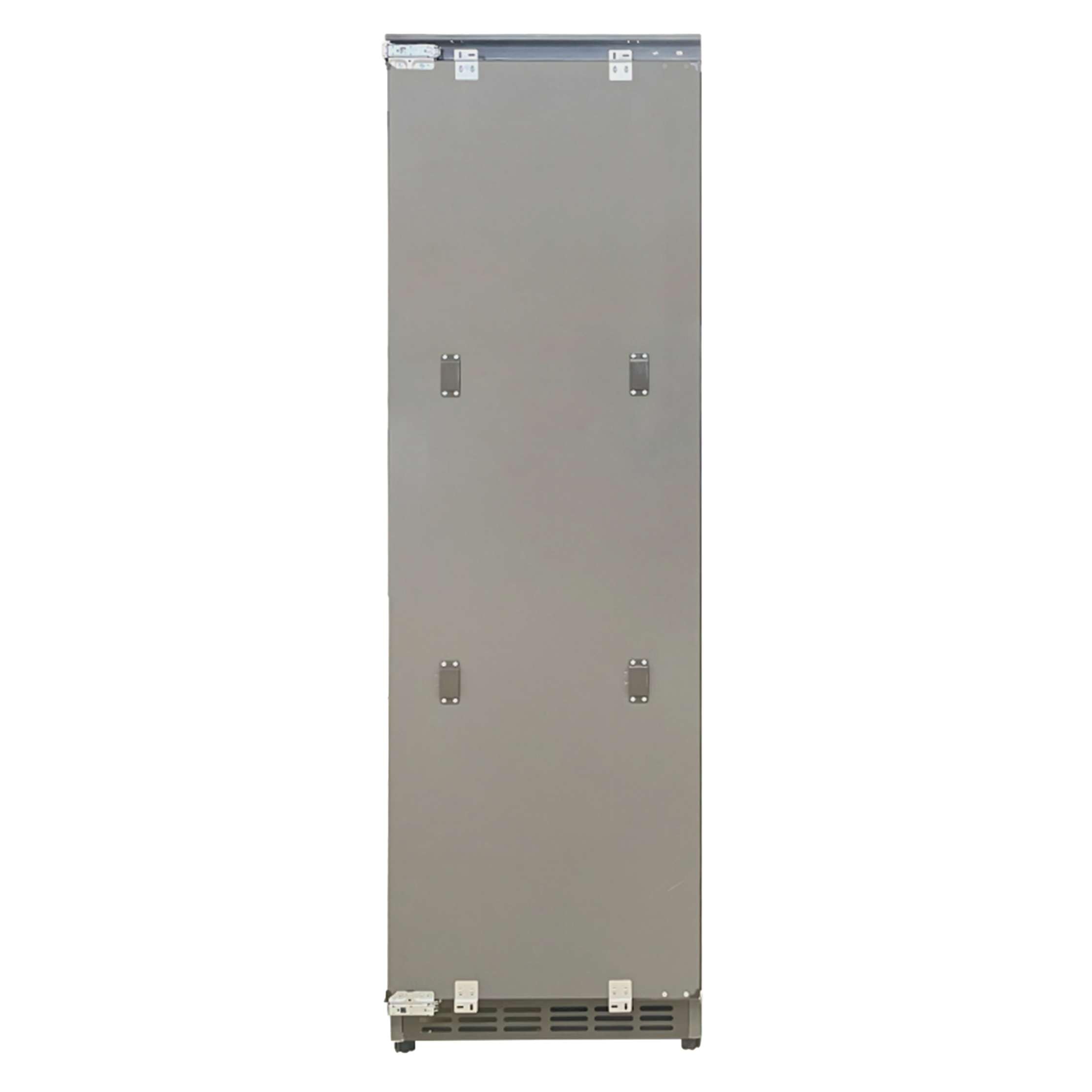 Cecotec Congelador Integrable Vertical 222L Bolero CoolMarket UF BI-D 222 GREY E. Altura 187cm y 55,9cm de Ancho, Bajo Consumo, Metal Cooling, interior gris prémium, Fast Freezing