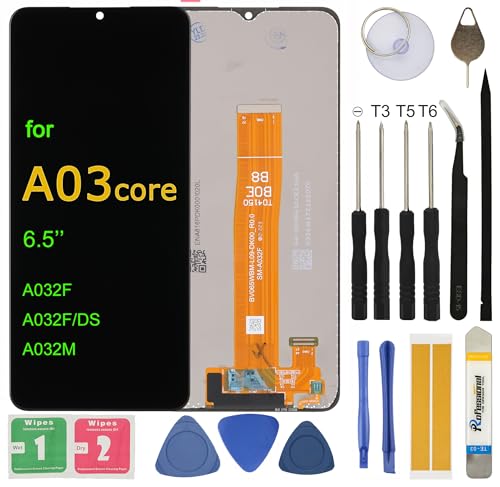 LCD Screen Replacement for Samsung Galaxy A03 Core A032 A032F A032M A032G SM-A032F/DS Assembly LCD Display Touch Screen Digitizer Tools Kit (No Frame)