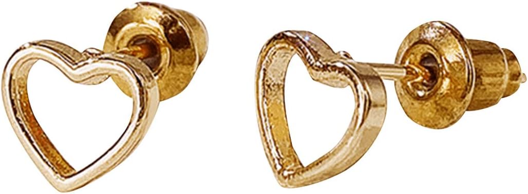 イヤリング ピアス レディース ラブ ハート型 スタッドピアス 中空 レディース ピアス イヤリング ピアス ピンク アクリル ピア