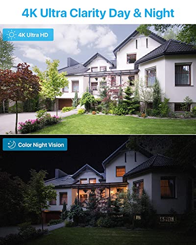 Image of ZOSI 4K 8CH Spotlight PoE Security Camera System, 8pcs Outdoor Cam, 2TB HDD