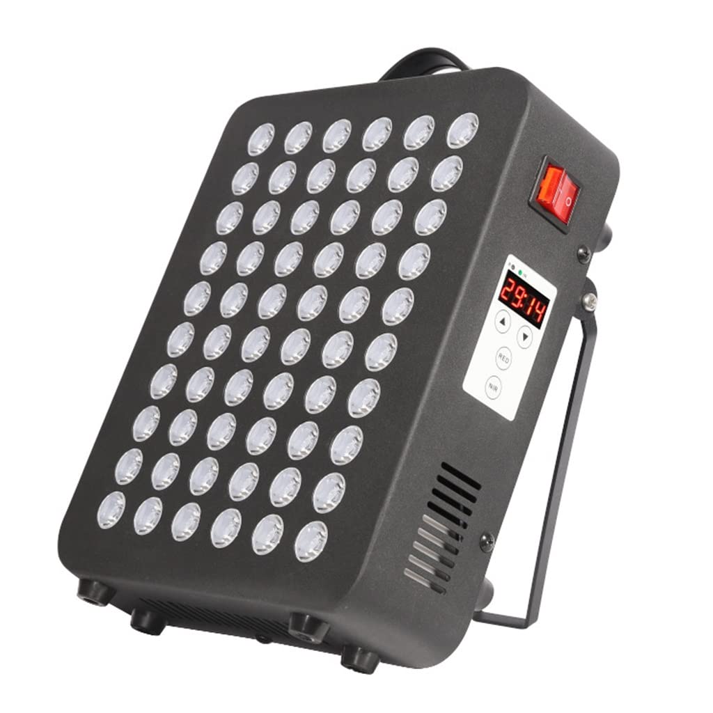 300W Dispositivo de Terapia de Luz Roja, 60 LED de Grado Clínico, (660nm y 850nm) Kit para Colgar, Panel de Alta Potencia para Aliviar el Dolor, la Salud de la Piel, la Belleza y la Energía