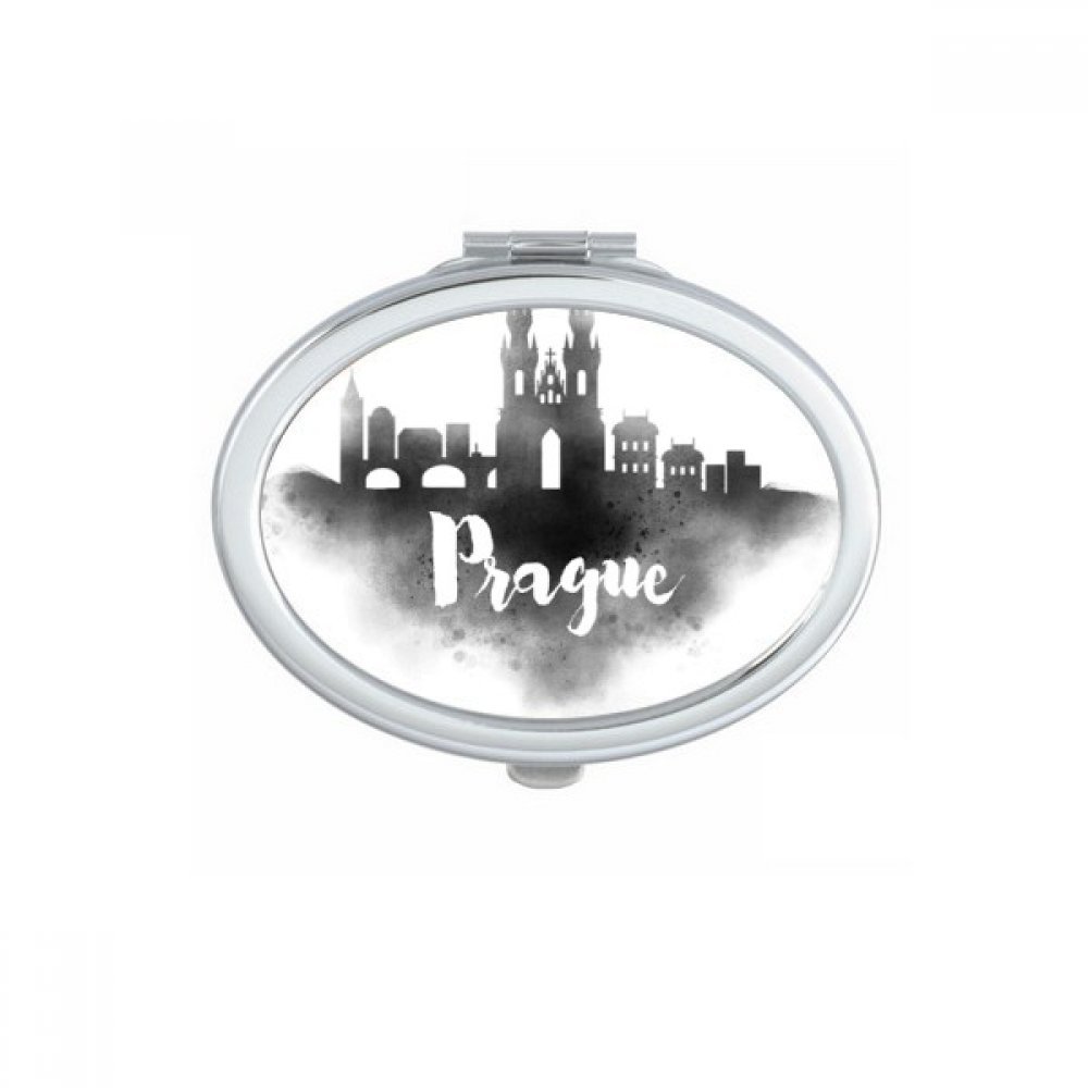 Miroir compact Prague encre pour corriger son maquillage partout