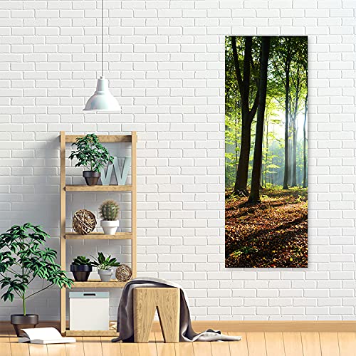 Tableau Moderne Soleil Dans La Forêt | Ambiance Nature et Sérénité