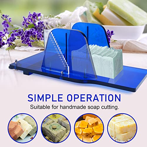 Meao Acrylic Wire Soap Cutter Slicer Machine Box - Multi-Function Art Craft Adjustable Soap Making Table Cutting Tool For Diy Craft Soap, Candle Or Kitchen Butter Cheese Slicer #2 #TOP5