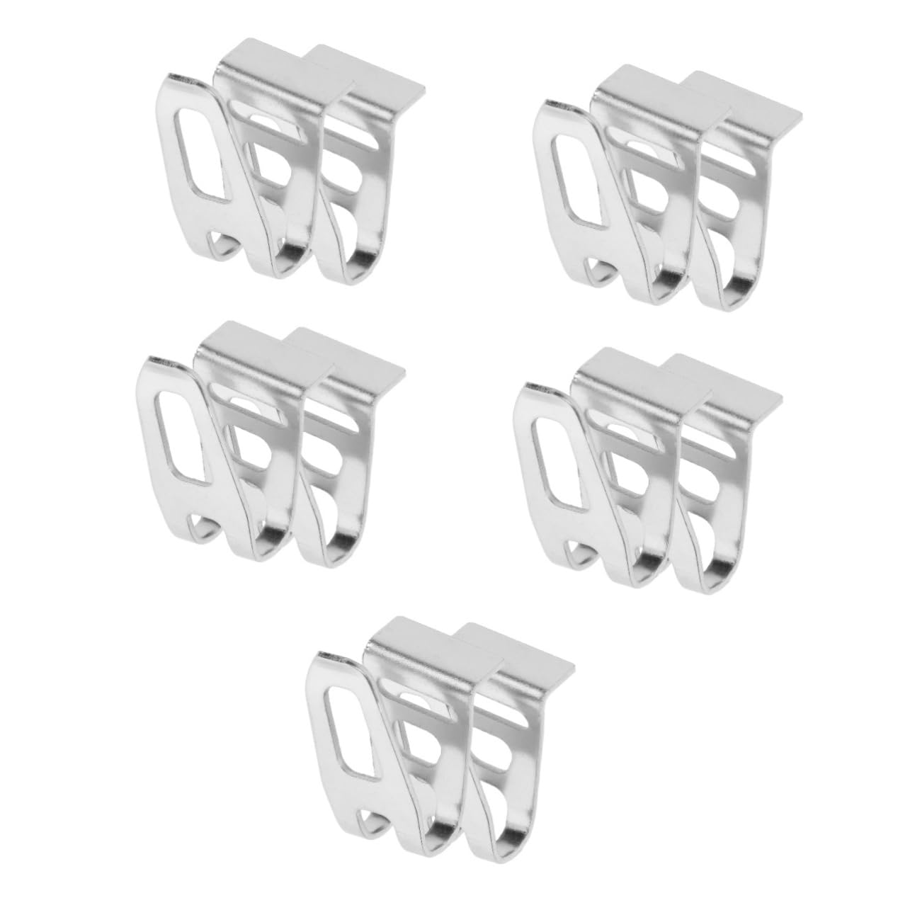 GALPADA 5 Set Ganci Da Cintura Acciaio Inossidabile Per Trapano Elettrico Clip Per Cintura Compatibili Con Utensili Elettrici E Trapani Percussione Design Compatto E Sicuro Per 2 Pezzi*5
