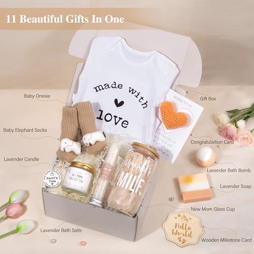 New Mom Gifts for Women, Pregnancy Gifts for New Parents Expecting Mom,Baby Shower Gifts for Mom to Be, First Mothers Day Gift Ideal — view 2