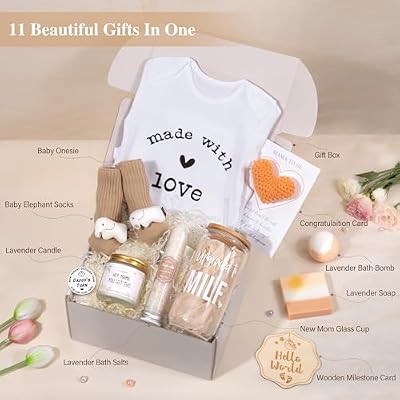 New Mom Gifts for Women, Pregnancy Gifts for New Parents Expecting Mom,Baby Shower Gifts for Mom to Be, First Mothers Day Gift Ideal