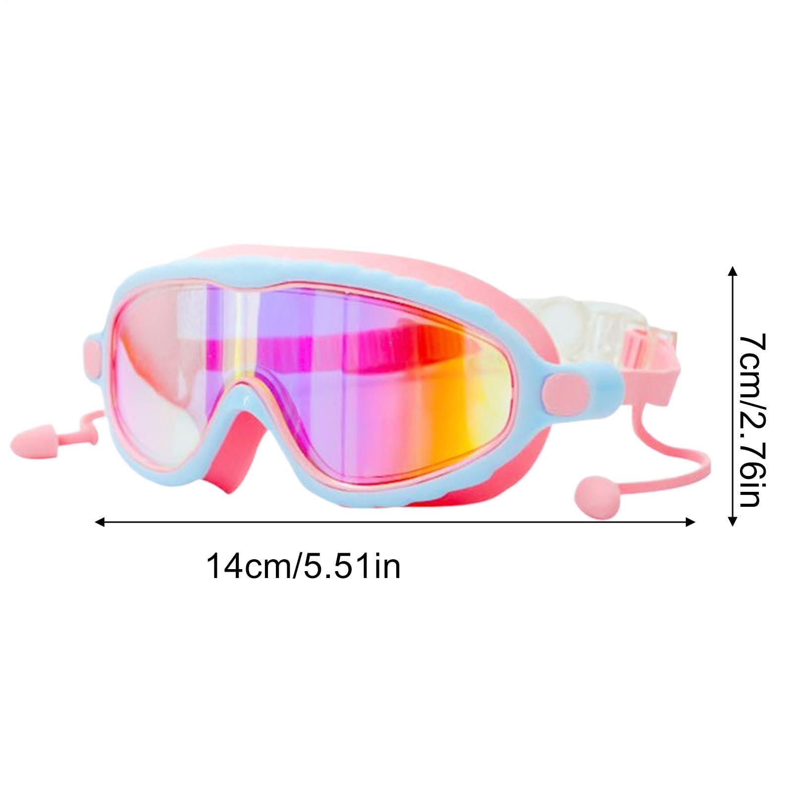 Gafas de natación para niños, antivaho, protección UV, gafas de natación con sello a prueba de fugas, accesorio de agua, equipo deportivo, gafas juveniles para buceo, vacaciones, surf, piscina