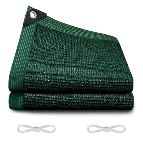 Glieskir 90% Blackish Green Shade Cloth for Garden, 3.3x6.5FT Resistant Garden Sun Shade Net, Durable Mesh Shade Tarp with Reinforced Grommets for Greenhouse, Plant, Chicken Coop, Pergola, Canopy