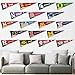 Big Ten Conference College Pennant Set