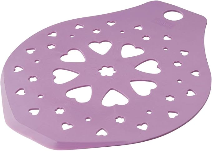 Zenker Kuchenheber 37 x 28 cm PATISSERIE, Verzierschablone, Menge: 1 Stück, Frozen Rose