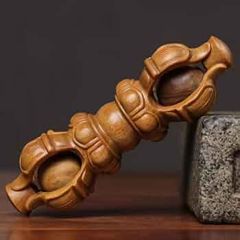 【修縁堂】密教法具 真言宗 金剛降魔法器仏具 金剛杵 法器法具 五鈷杵 12.3cm 真言宗 密教法具 金剛杵 真鍮 日本製 送料無料