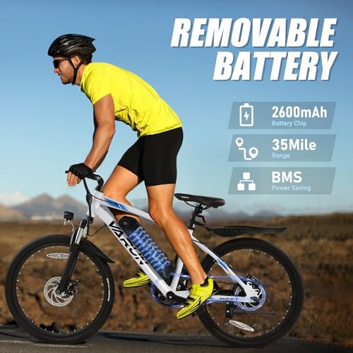 Varun Electric Bike - Ebikes For Adults 350W 20Mph Commuter Ebike With 36V Removable Battery thumb #2