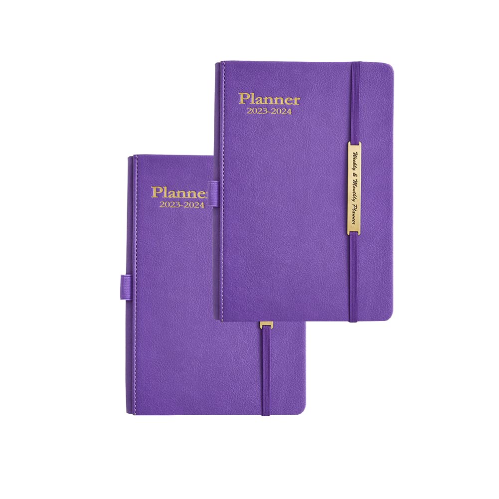 Agenda settimanale e mensile, formato A4/A5, quaderno in carta ispessita, libri per appuntamenti con carta ispessita e tasca interna