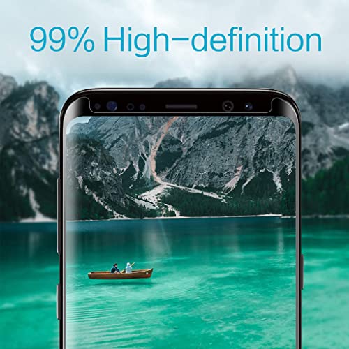 Ottarscreen Galaxy S8+ Plus Screen Protector 【2+2 Pack】With Camera Lens Protector [3D Glass] Full Coverage 9H Hardness Tempered Glass Screen Protector For Samsung Galaxy S8 Plus #TOP5