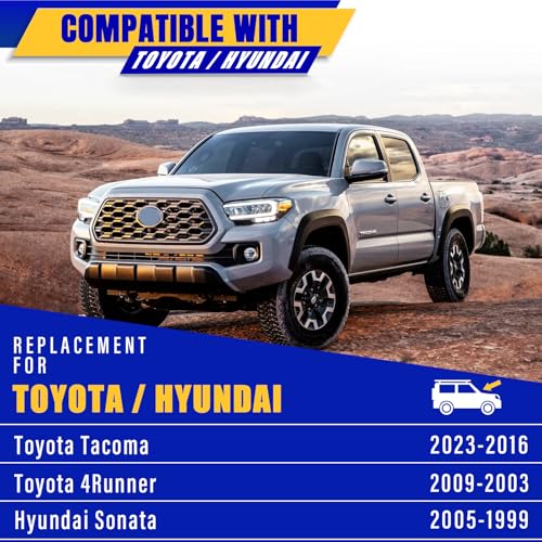 Image of 22 inch 20 inch Front Windshield Wiper blades Replacement for Toyota Tacoma 2016-2023,4Runner 2003-2009,Hyundai Sonata 1999-2005,Premium All-Season Replacement Automotive Windshield Wipers