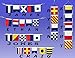 Hampton Nautical Letter O Nautical Cloth Alphabet Flag Varied, 20