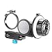 Neewer® Follow Focus CN-90F with Gear Ring Belt for DSLR Cameras of 65mm-103mm Lens Diameter Such as Nikon,Canon,Sony DV/Camcorder/Film/Video Cameras,Fits 15mm Rod Mounts,Shoulder Supports