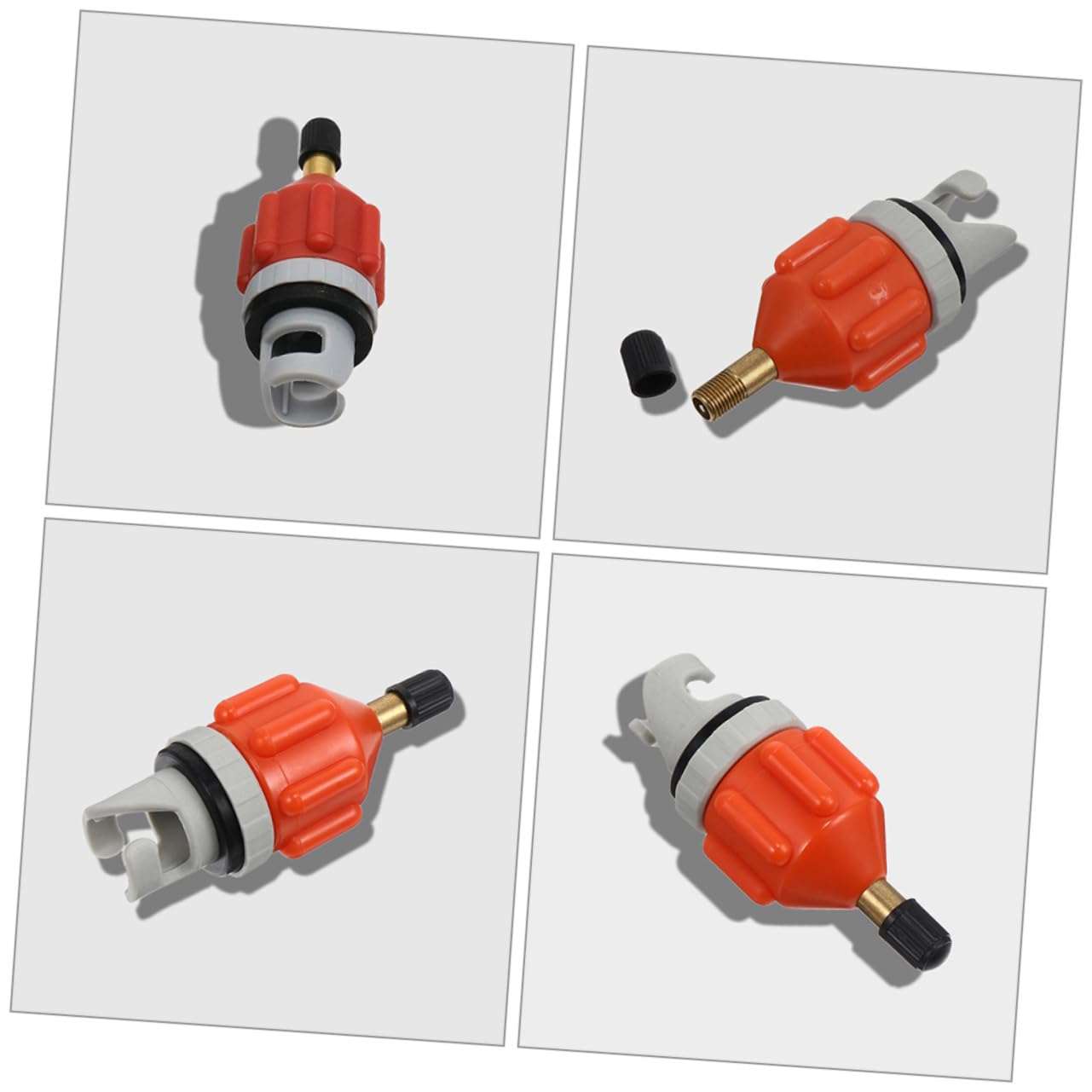 TOYANDONA Adaptador De Válvula De Aire Inflables De Compatible con Kayaks Y Paddle Boards Inflación Rápida Y Portátil Accesorios De Inflado