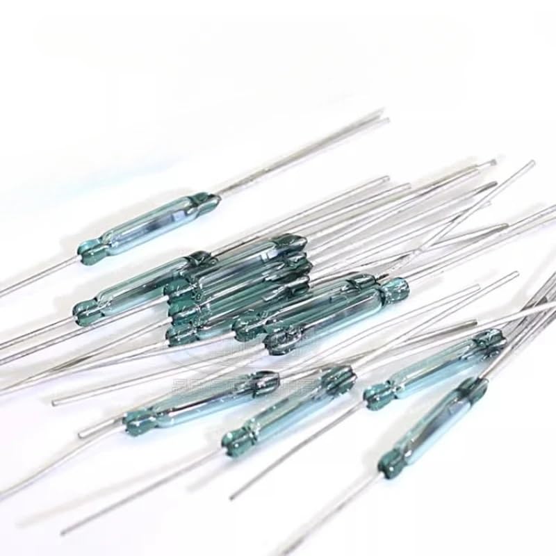 10 pcs Reed Switch 3 pin Magnetic Switch Normally Open and Normally Closed Conversion 2.5X14MM 3pin