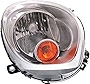 Garage-Pro Headlight for MINI COOPER COUNTRYMAN 11-16 RH Assembly Halogen w/Yellow Turn Signal Light