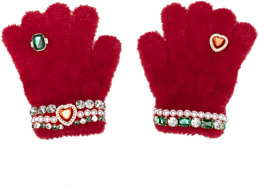 Super Smalls Jeweled Gloves | Embellished with Colorful Gemstones