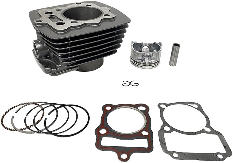 Engine Parts Cylinder gasket Piston Ring Set, Bore Size 65.5mm Piston Ring Kit Replacement Fit for Zongshen CG200 ZJ200 CG200 250CC