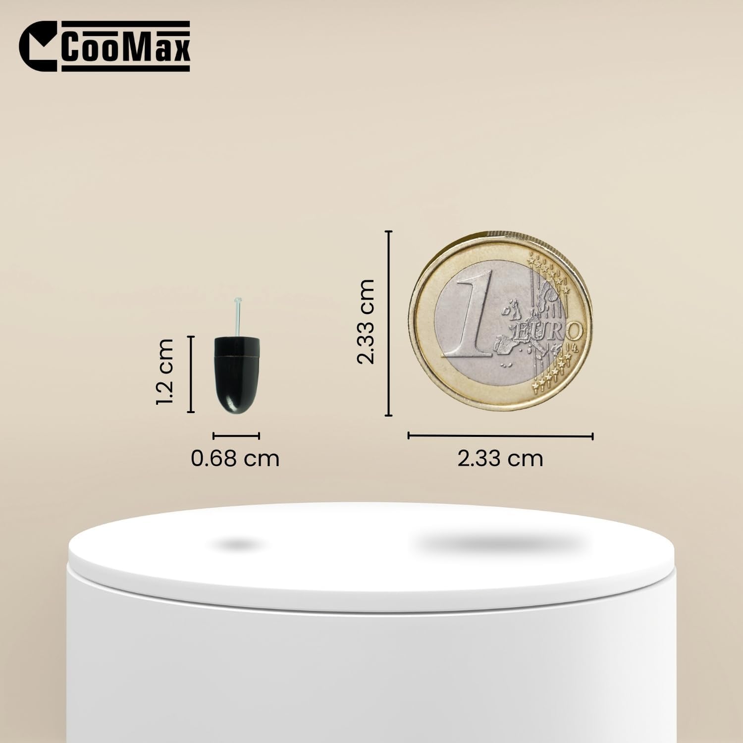 Auricolari Spia Nascosto Vip Pro Auricolare Invisibile con Microfono in Cavo Telefono per Esami - Mini Cuffia Spia Invisibili Piccolo Copiare (Auricolari Spia Vip Pro UltraMini)