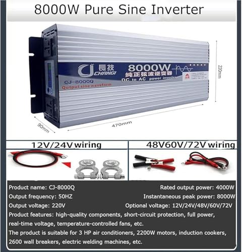 Convertisseur onde sinusoïdale pure avec affichage digital de tension - 7