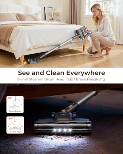 Cordless Stick Vacuum with HEPA