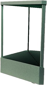 True Mirror for Women, Non-Reversing Mirror with True Image Reflection,Precision Glass Viewing Angle,Slim Design,Real Reflections for Vanity & Beauty Green