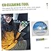 FONDOTIN 1Set Cleaning Disc Kit with Brush CD Player Vcd Cleaner Set for Enhanced Music Playback and Performance Set with Cleaning Liquid for Dust Removal