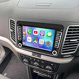 [Autoradio pour VW Sharan 2010-2020] Cet autoradio est compatible avec les VW Sharan 2010-2020. Il est équipé d'un système Canbus et prend en charge la plupart des fonctions d'origine : commandes au volant, feux de recul et lecture des données de l'ordinateur de bord, etc. Remarque : tous les véhicules ne sont pas équipés d'un système Canbus. Un câble 36 broches est fourni pour la petite prise et un câble 47 broches pour la grande prise afin de connecter les prises A et B.