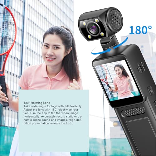 GOWENIC GOWENICq0xtvsdmbz Cámara portátil 4K miniatura 6
