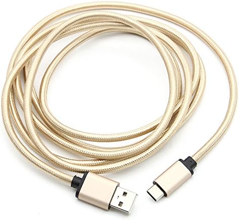 WGGE METAL USB 3.0 to USB 3.1 type c (USB C) Cable Nylon braiding , for MacBook pro, Google ChromeBook Pixel , Nokia N1 Tablet, OnePlus 2, Nexus 6P/5X,LG G5 V20 and MORE (HIGH SPEED 5GB/s) (2 Pack)