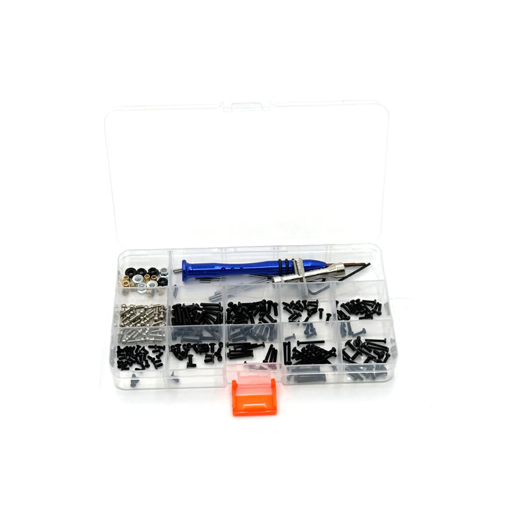 Kit De Vis Pour Voiture RC 1/18 Wltoys A949 - Assortiment Boulons écrous, Tournevis Et Clés Inclus