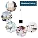 20pcs Table Number Holder Name Place Card Holder Memo Clip Holder Stand Note Holder Pictures Card Paper Menu Clip … (Black)