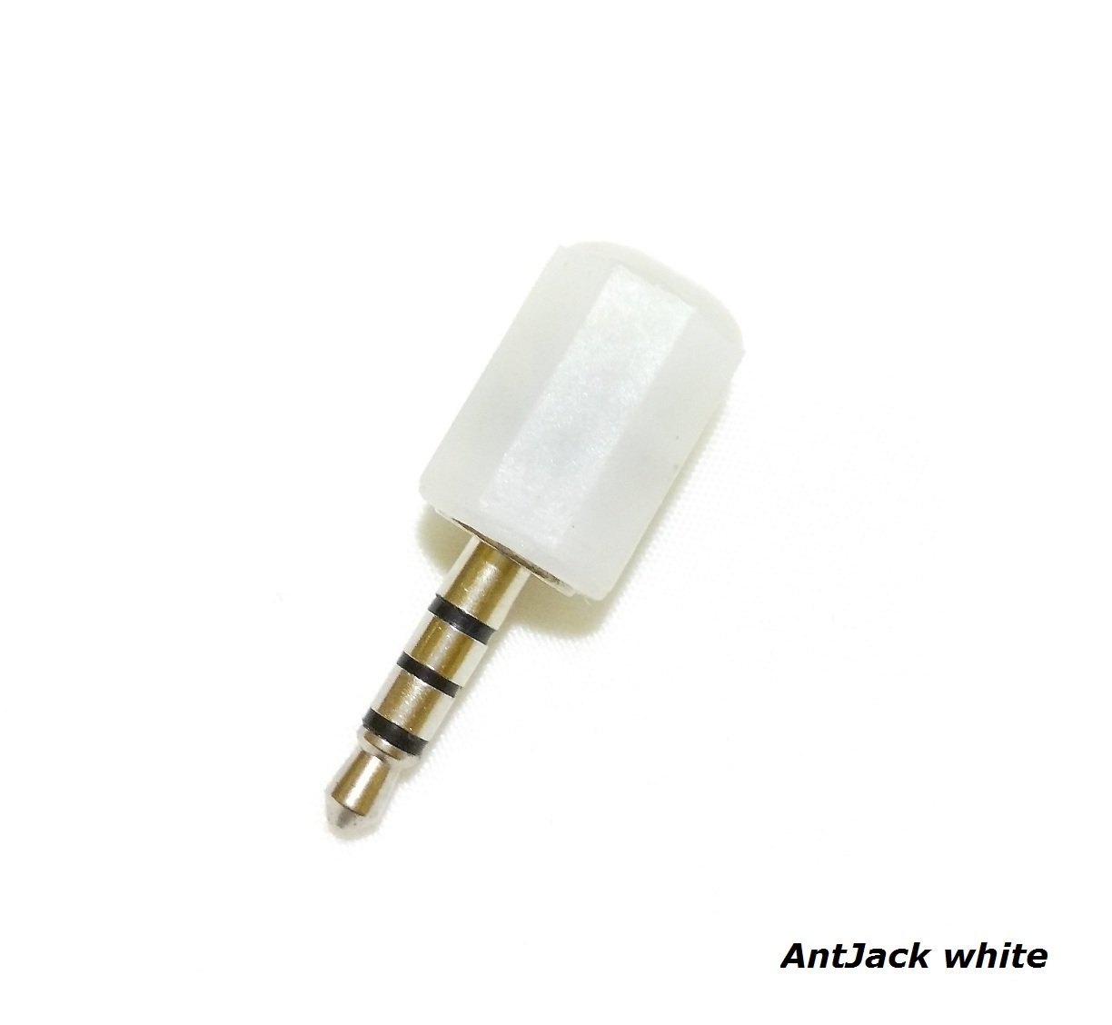 AntJack Antenna Radio FM Simulatore Cuffie Per Smartphone, Jack 3.5mm, Ascolto Vivavoce Senza Fili, Nero